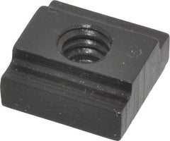 Gibraltar - 1/4-20 Blind Tapped T Slot Nut - 5/16" Slot Width, 9/16 x 3/16" Base Width x Height, 9/16 x 1/4" OAL x Height - All Tool & Supply