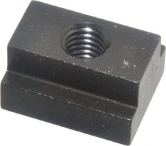 Gibraltar - 3/8-16 Blind Tapped T Slot Nut - 9/16" Slot Width, 7/8 x 11/32" Base Width x Height, 1-1/8 x 5/8" OAL x Height - All Tool & Supply