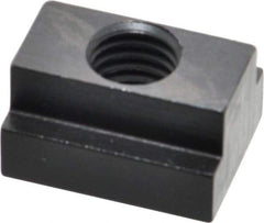 Gibraltar - 1/2-13 Blind Tapped T Slot Nut - 9/16" Slot Width, 7/8 x 11/32" Base Width x Height, 1-1/8 x 5/8" OAL x Height - All Tool & Supply