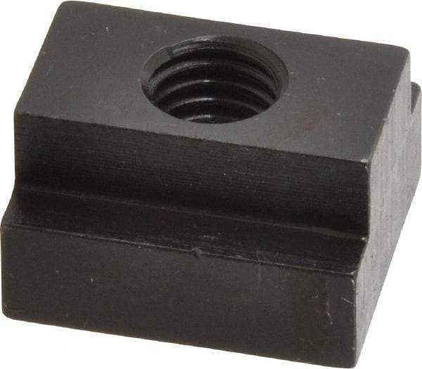 Gibraltar - 1/2-13 Blind Tapped T Slot Nut - 11/16" Slot Width, 1-1/8 x 7/16" Base Width x Height, 1-1/4 x 3/4" OAL x Height - All Tool & Supply