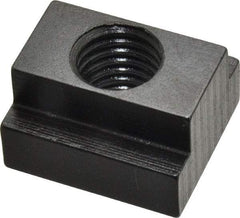 Gibraltar - 5/8-11 Blind Tapped T Slot Nut - 11/16" Slot Width, 1-1/8 x 7/16" Base Width x Height, 1-1/4 x 3/4" OAL x Height - All Tool & Supply