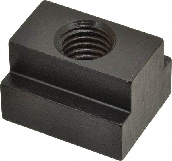 Gibraltar - 5/8-11 Blind Tapped T Slot Nut - 13/16" Slot Width, 1-1/4 x 9/16" Base Width x Height, 1-1/2 x 1" OAL x Height - All Tool & Supply