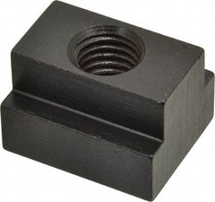 Gibraltar - 5/8-11 Blind Tapped T Slot Nut - 13/16" Slot Width, 1-1/4 x 9/16" Base Width x Height, 1-1/2 x 1" OAL x Height - All Tool & Supply