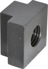 Gibraltar - 3/4-10 Blind Tapped T Slot Nut - 7/8" Slot Width, 1-1/2 x 9/16" Base Width x Height, 1-1/2 x 1" OAL x Height - All Tool & Supply