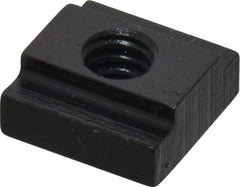 Gibraltar - 1/4-20 Tapped Through T Slot Nut - 5/16" Slot Width, 9/16 x 3/16" Base Width x Height, 9/16 x 1/4" OAL x Height - All Tool & Supply