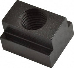 Gibraltar - 3/4-10 Tapped Through T Slot Nut - 13/16" Slot Width, 1-1/4 x 9/16" Base Width x Height, 1-1/2 x 1" OAL x Height - All Tool & Supply