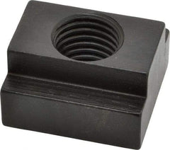 Gibraltar - 7/8-9 Tapped Through T Slot Nut - 1" Slot Width, 1-5/8 x 5/8" Base Width x Height, 1-3/4 x 1" OAL x Height - All Tool & Supply