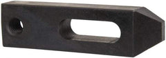 Gibraltar - 17/32" Stud, Carbon Steel, Strap Clamp - 1-1/4" Travel, 4-1/2" OAL x 1-1/4" Wide x 3/4" High, Black Oxide Finish, Tapered Nose - All Tool & Supply