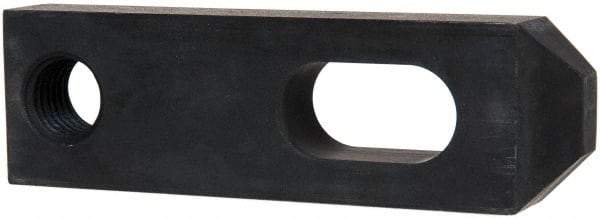 Gibraltar - 25/32" Stud, Carbon Steel, Strap Clamp - 3/4" Travel, 5" OAL x 1-1/2" Wide x 3/4" High, Black Oxide Finish, Tapered Nose - All Tool & Supply