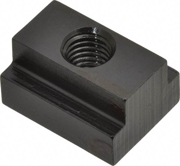 Gibraltar - M10x1.50 Blind Tapped T Slot Nut - 9/16" Slot Width, 22 x 9mm Base Width x Height, 29 x 16mm OAL x Height - All Tool & Supply