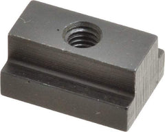 Gibraltar - M6x1.00 Tapped Through T Slot Nut - 7/16" Slot Width, 16 x 6mm Base Width x Height, 22 x 11mm OAL x Height - All Tool & Supply