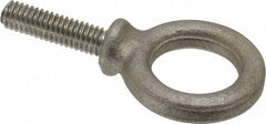 Gibraltar - 900 Lb Capacity, Steel, 5/16-18 Thread, Fixed Lifting Eye Bolt - Fully Threaded, 1-1/8" Shank, 1-1/8" Thread Length, Shoulder - All Tool & Supply