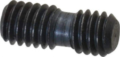 Cutting Tool Technologies - Hex Socket Differential Screw for Indexable Keyseat Cutters & T-Slot Milling Cutters - #6-40 Thread, Industry Std 6DS343, For Use with Wedges - All Tool & Supply