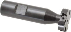 Cutting Tool Technologies - 5/16 Inch Cutting Width, 1.14 Inch Cutting Diameter, 4 Cutter Inserts, 3/4 Inch Shank Diameter, 1215 Insert Style, Indexable Keyseat Cutter - Inch Long Shank - All Tool & Supply