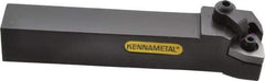 Kennametal - MWLN, Left Hand Cut, 5° Lead Angle, 3/4" Shank Height x 3/4" Shank Width, Negative Rake Indexable Turning Toolholder - 4-1/2" OAL, WN..43. Insert Compatibility, Series Kenloc - All Tool & Supply