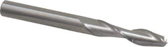 Onsrud - 1/4" Cutting Diam x 1" Length of Cut, 2 Flute, Upcut Spiral Router Bit - Uncoated, Right Hand Cut, Solid Carbide, 2-1/2" OAL x 1/4" Shank Diam, Double Edge, 30° Helix Angle - All Tool & Supply