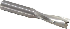 Onsrud - 1/2" Cutting Diam x 1-5/8" Length of Cut, 2 Flute, Upcut Spiral Router Bit - Uncoated, Right Hand Cut, Solid Carbide, 3-1/2" OAL x 1/2" Shank Diam, Double Edge, 11° Helix Angle - All Tool & Supply