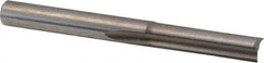 Onsrud - 1/4" Diam, 1/4" Shank Diam, 1" Length of Cut, 2 Flute Double Edge Straight Router Bit - 2-1/2" Overall Length, Left Hand Cut, Solid Carbide - All Tool & Supply