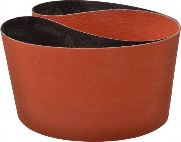 3M - 6" Wide x 48" OAL, 80 Grit, Ceramic Abrasive Belt - Ceramic, Medium, Coated, YF Weighted Cloth Backing, Wet/Dry, Series 777F - All Tool & Supply