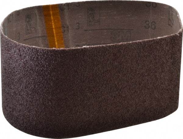 3M - 3" Wide x 24" OAL, 36 Grit, Aluminum Oxide Abrasive Belt - Aluminum Oxide, Very Coarse, Coated, X Weighted Cloth Backing, Series 341D - All Tool & Supply