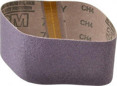 3M - 3" Wide x 18" OAL, 50 Grit, Ceramic Abrasive Belt - Ceramic, Coarse, Coated, Y Weighted Cloth Backing, Series 761D - All Tool & Supply