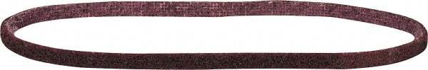 3M - 1/4" Wide x 18" OAL, Aluminum Oxide Abrasive Belt - Aluminum Oxide, Medium, Nonwoven, Series SC-BS - All Tool & Supply