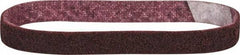 3M - 3/4" Wide x 18" OAL, Aluminum Oxide Abrasive Belt - Aluminum Oxide, Medium, Nonwoven, Series SC-BS - All Tool & Supply