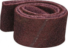 3M - 2" Wide x 34" OAL, Aluminum Oxide Abrasive Belt - Aluminum Oxide, Medium, Nonwoven, Series SC-BS - All Tool & Supply