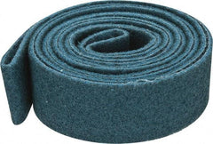 3M - 2" Wide x 132" OAL, Aluminum Oxide Abrasive Belt - Aluminum Oxide, Very Fine, Nonwoven, Series SC-BS - All Tool & Supply