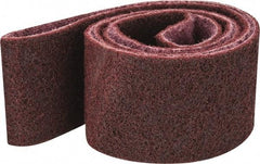 3M - 2-1/2" Wide x 60" OAL, Aluminum Oxide Abrasive Belt - Aluminum Oxide, Medium, Nonwoven, Series SC-BS - All Tool & Supply