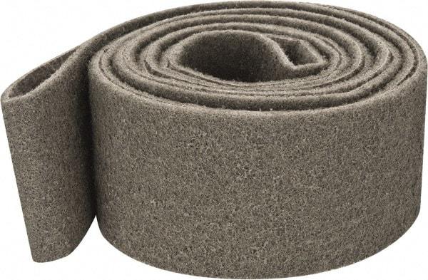 3M - 3" Wide x 132" OAL, Silicon Carbide Abrasive Belt - Silicon Carbide, Super Fine, Nonwoven, Series SC-BS - All Tool & Supply