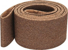 3M - 4" Wide x 132" OAL, Aluminum Oxide Abrasive Belt - Aluminum Oxide, Coarse, Nonwoven, Series SC-BS - All Tool & Supply