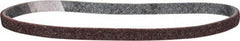 3M - 1/2" Wide x 24" OAL, Aluminum Oxide Abrasive Belt - Aluminum Oxide, Medium, Nonwoven, Series SE-BS - All Tool & Supply