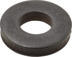 Gibraltar - M10 Screw, Grade 1010 Case Hardened Steel Extra Thick Flat Washer - 10.5mm ID x 23mm OD, 5mm Thick, Black Oxide Finish - All Tool & Supply