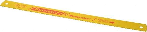 Starrett - 14" Long, 6 Teeth per Inch, High Speed Steel Power Hacksaw Blade - Toothed Edge, 1-1/4" Wide x 0.062" Thick - All Tool & Supply