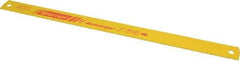 Starrett - 17" Long, 6 Teeth per Inch, High Speed Steel Power Hacksaw Blade - Toothed Edge, 1-1/4" Wide x 0.062" Thick - All Tool & Supply