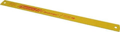 Starrett - 17" Long, 10 Teeth per Inch, High Speed Steel Power Hacksaw Blade - Toothed Edge, 1-1/4" Wide x 0.062" Thick - All Tool & Supply