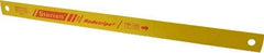 Starrett - 18" Long, 10 Teeth per Inch, High Speed Steel Power Hacksaw Blade - Toothed Edge, 1-1/4" Wide x 0.062" Thick - All Tool & Supply