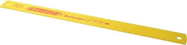 Starrett - 18" Long, 6 Teeth per Inch, High Speed Steel Power Hacksaw Blade - Toothed Edge, 1-1/2" Wide x 0.075" Thick - All Tool & Supply