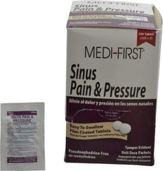 Medique - Medi-First Sinus Pain & Pressure Tablets - Sinus Relief - All Tool & Supply