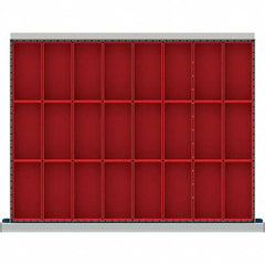 LISTA - 24-Compartment Drawer Divider Layout for 3.15" High Drawers - All Tool & Supply