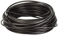 Parker - 6mm OD, 100' Long, Polyethylene Tube - Black, -80 to 150°F - All Tool & Supply