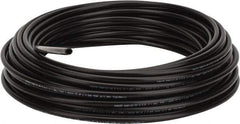 Parker - 8mm OD, 100' Long, Polyethylene Tube - Black, -80 to 150°F - All Tool & Supply