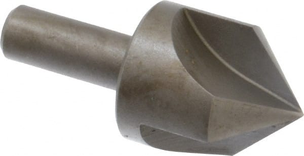 Keo - 1-1/4" Head Diam, 1/2" Shank Diam, 3 Flute 90° High Speed Steel Countersink - All Tool & Supply