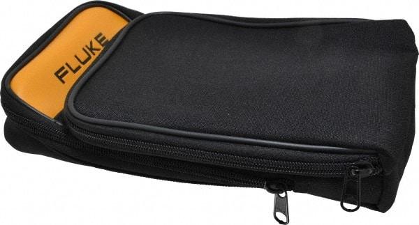 Fluke - Black/Yellow Electrical Test Equipment Case - Use with Digital Multimeters - All Tool & Supply