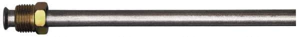 AGS Company - 1/4" OD x 30" Long, Automotive Brake Line - Steel with Galvanized Zinc Coating - All Tool & Supply