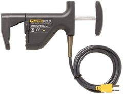 Fluke - -20 to 300°F, Pipe Surface Clamp On Thermometer - 1-1/4 to 2-1/2 Pipe, 80PK-10 to Pipe Clamp Temp Probe - All Tool & Supply