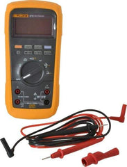 Fluke - 27-II, CAT IV, CAT III, 1,000 VAC/VDC, Digital True RMS Auto Ranging Manual Ranging Multimeter - 50 mOhm, Measures Voltage, Capacitance, Current, Frequency, Resistance - All Tool & Supply