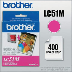 Brother - Magenta Ink Cartridge - Use with Brother DCP-130C, 330C, 350C, intelliFAX-1860C, 1960C, 2480C, 2580C, MFC-230C, 240C, 440CN, 465CN, 665CW, 685CW, 845CW, 885CW, 3360C - All Tool & Supply