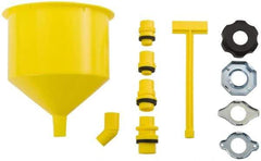 Proto - 1 Qt Capacity Plastic Funnel - Straight Spout, Yellow - All Tool & Supply